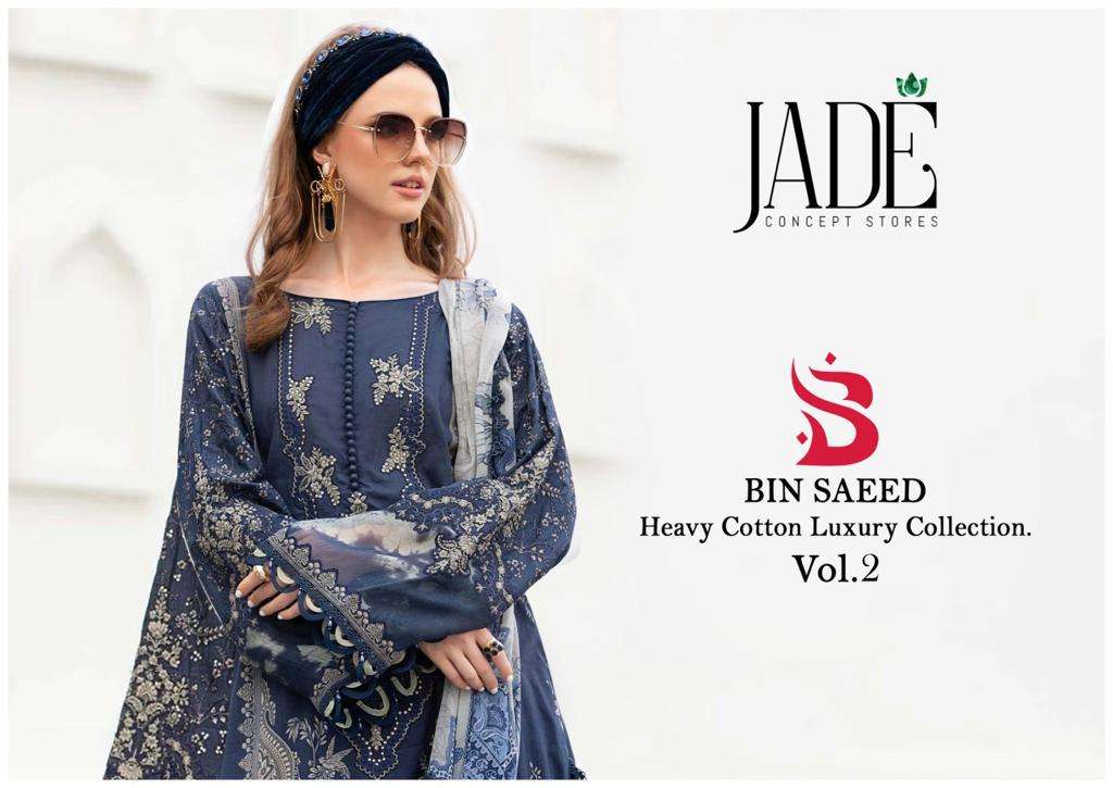 JADE BIN SAEED HEAVY COTTON LUXURY COLLECTION VOL 2