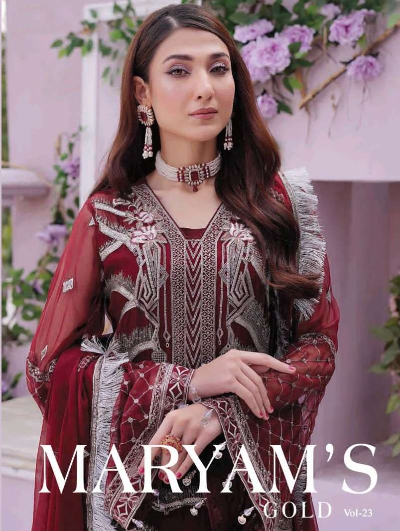 RINAZ FASHION MARIYAM GOLD VOL 23