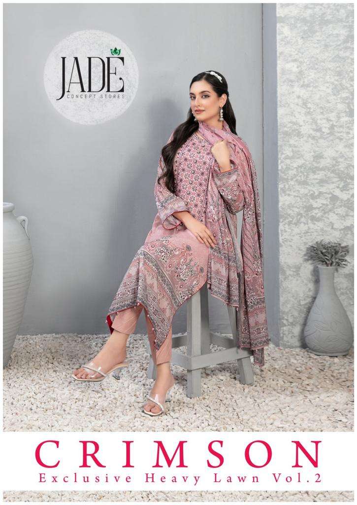 JADE CRIMSON EXCLUSIVE HEAVY LAWN COLLECTION VOL 2
