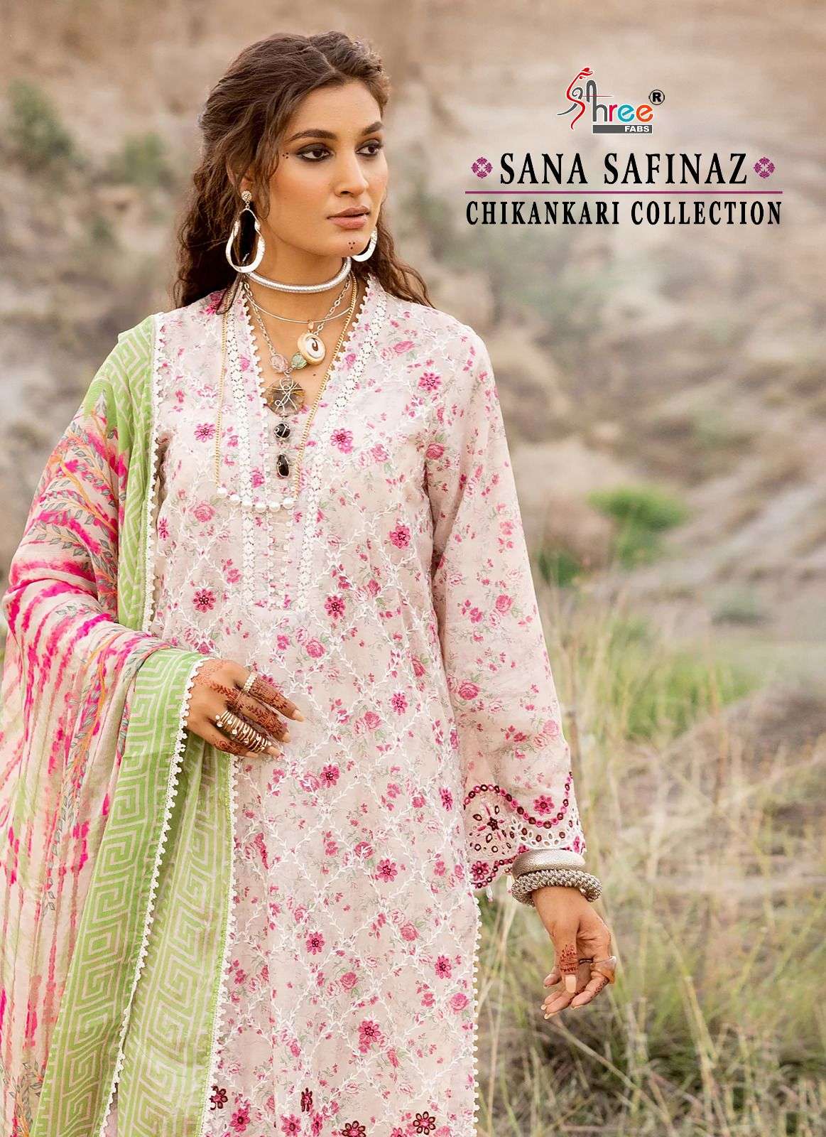 SHREE FABS SANA SAFINAZ CHIKANKRI COLLECTION 