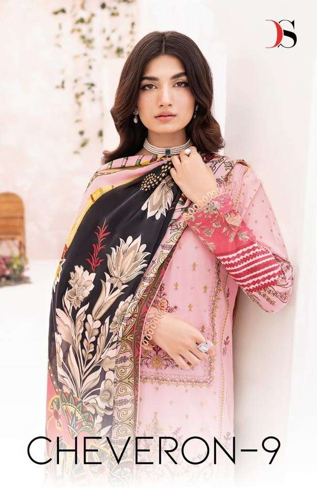 DEEPSY SUITS CHEVERON LAWN VOL 9 