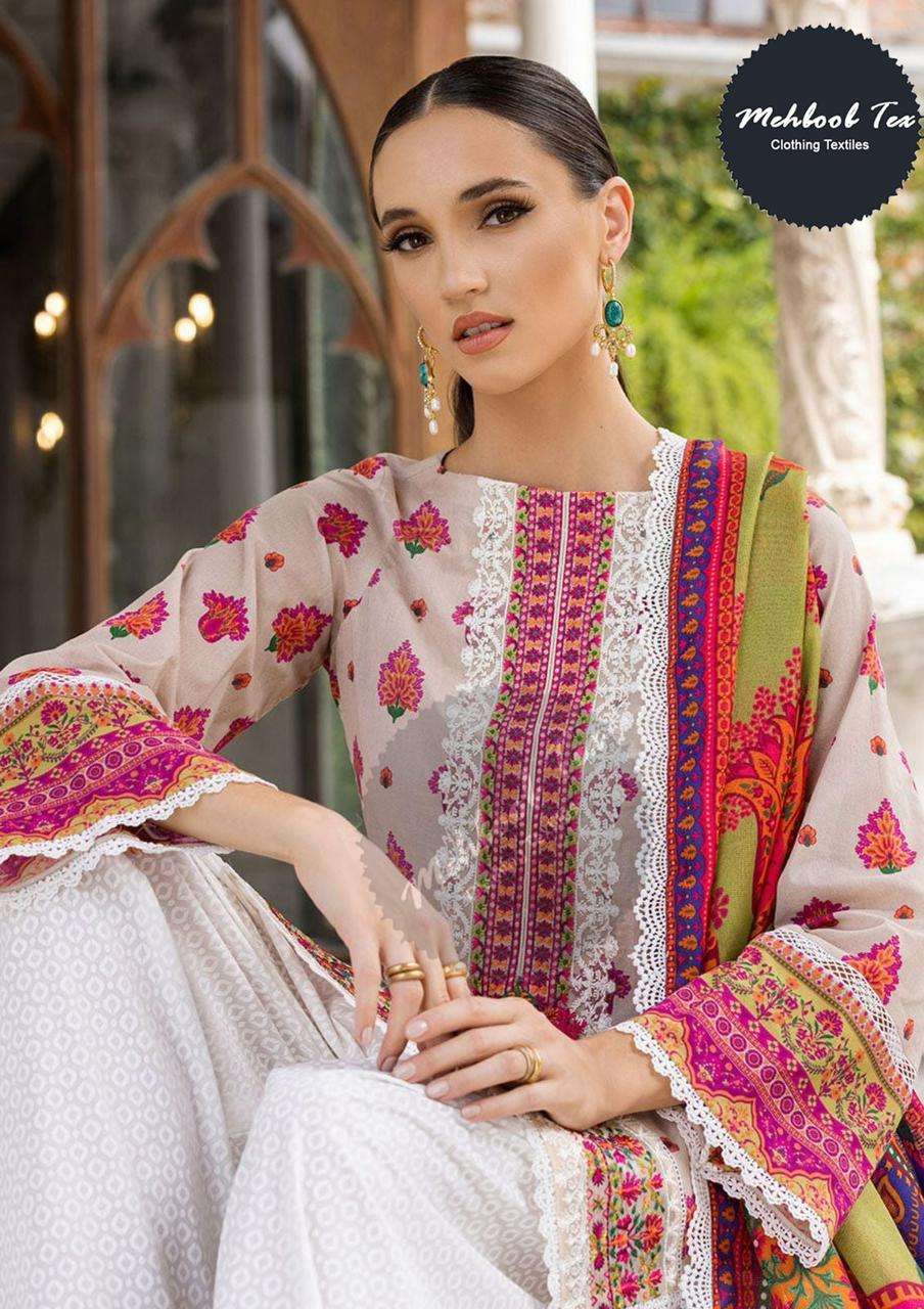 MEHBOOB TEX MARIA B MPRINT SPRING SUMMER COLLECTION D NO 1190 A & B
