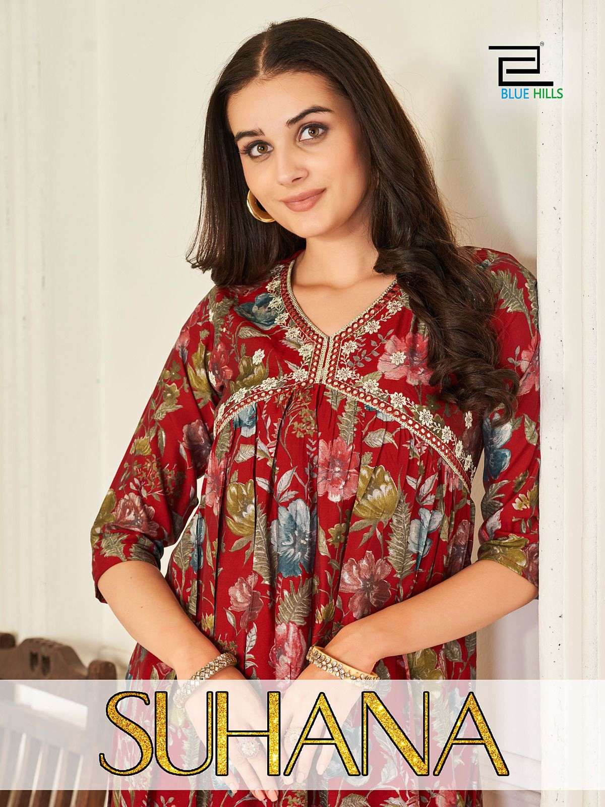 BLUE HILLS SUHANA FLORAL