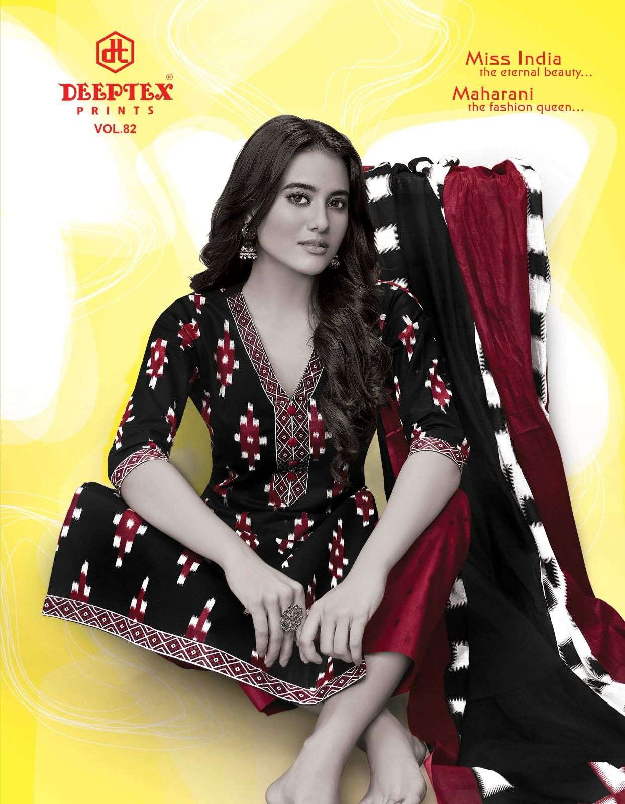 DEEPTEX PRINTS MISS INDIA VOL 82