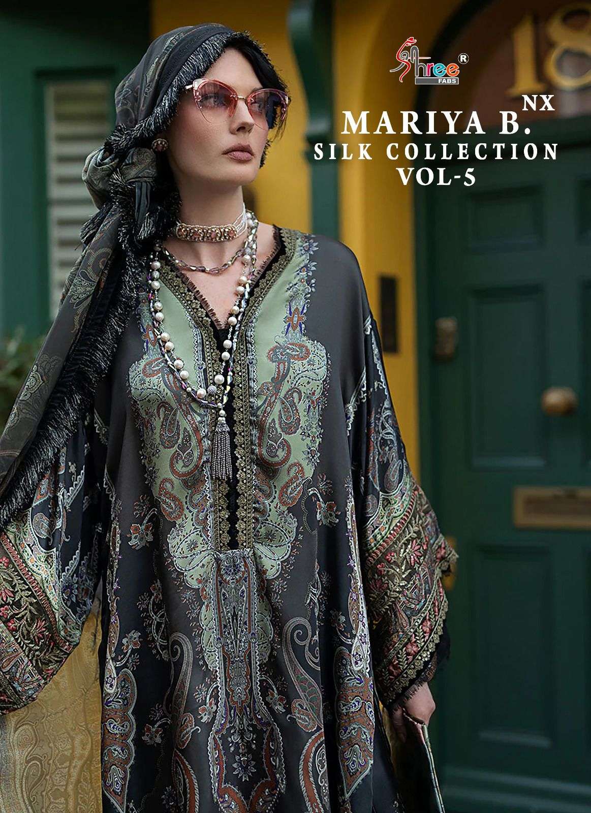 SHREE FABS MARIA B SILK COLLECTION VOL 5 NX
