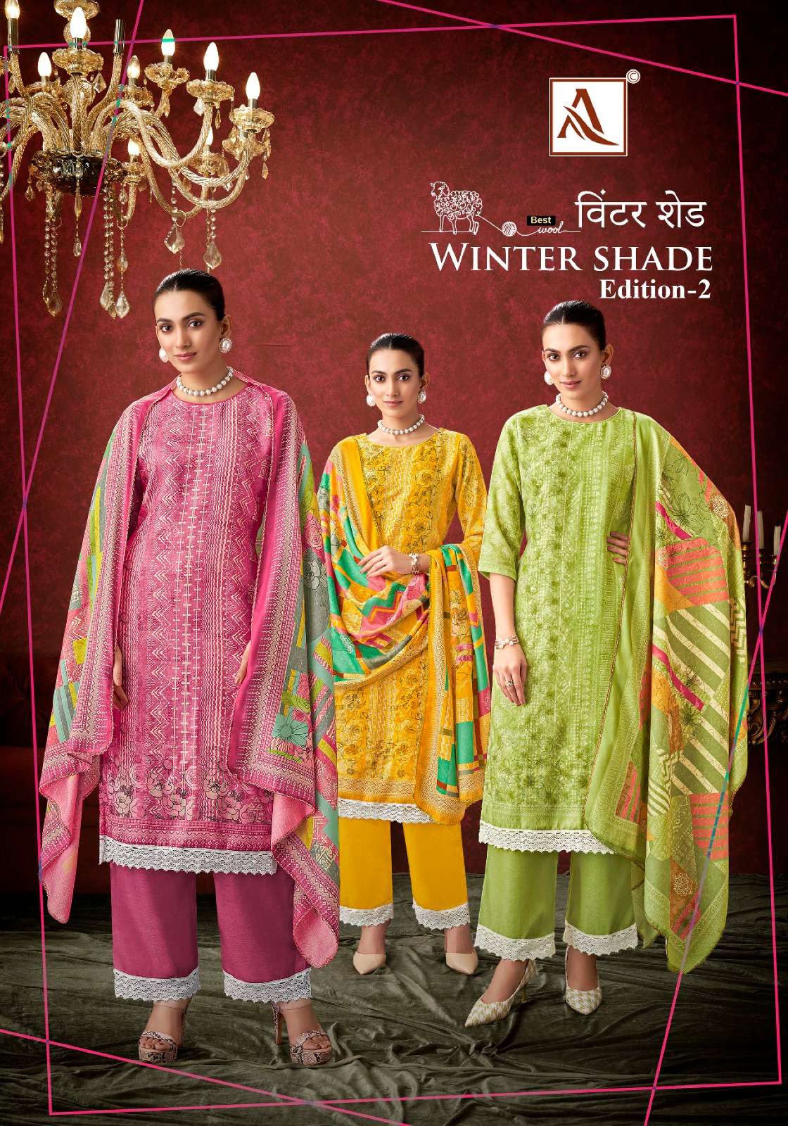 ALOK SUITS WINTER SHADE VOL 2