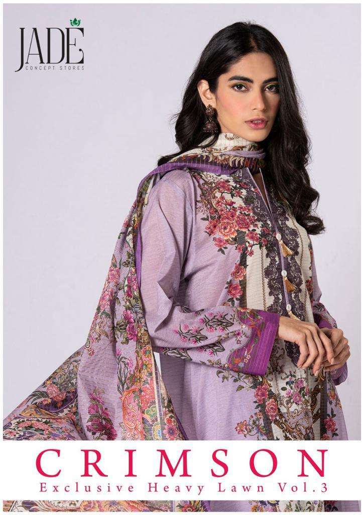 CRIMSON EXCLUSIVE HEAVY LAWN COLLECTION VOL 3 READY MADE COLLECTION