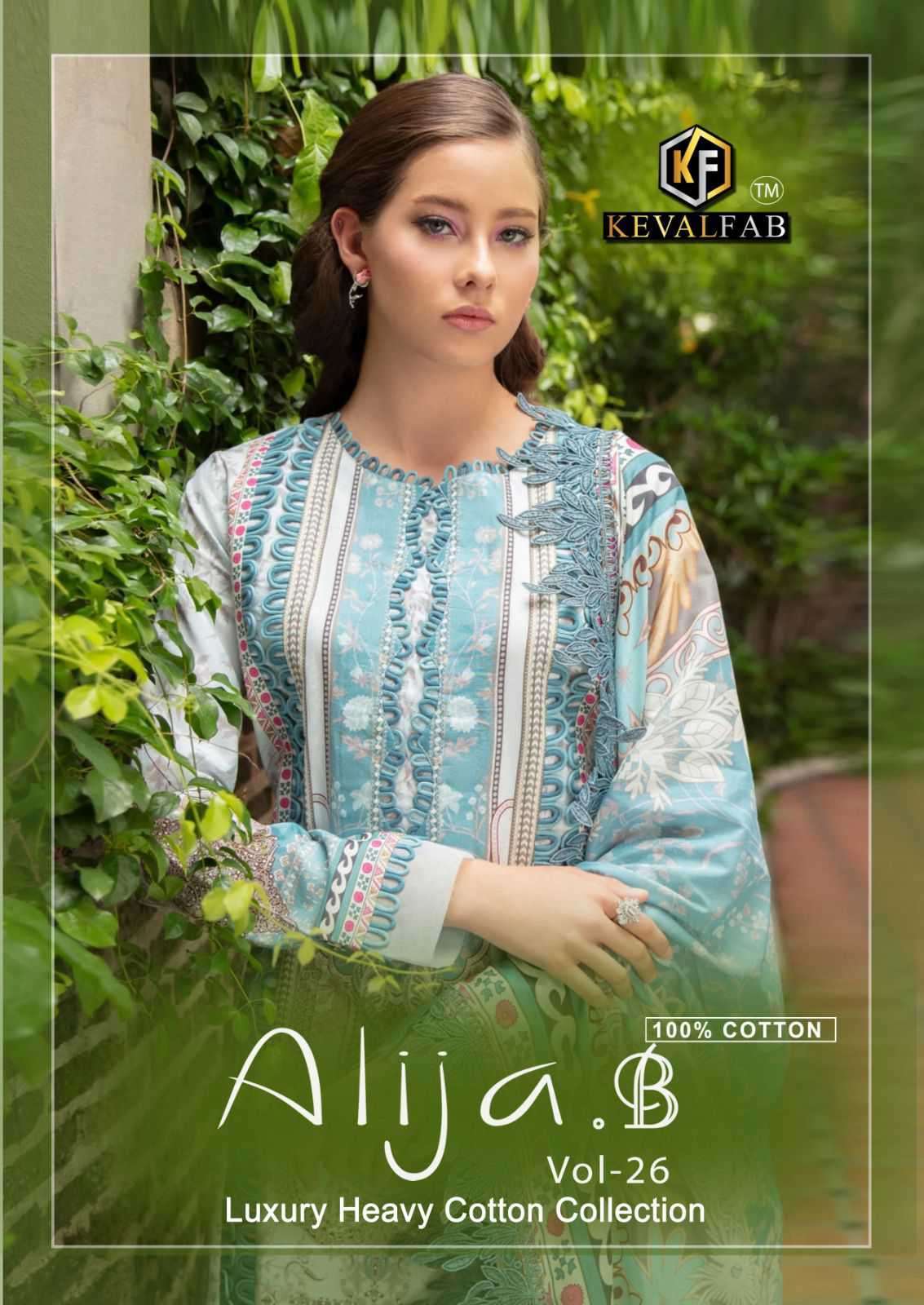 KEVAL FAB ALIJA B VOL 26 READY MADE COLLECTION 