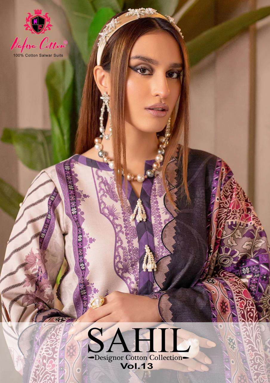 NAFISA COTTON SAHIL DESIGNER COTTON COLLECTION VOL 13