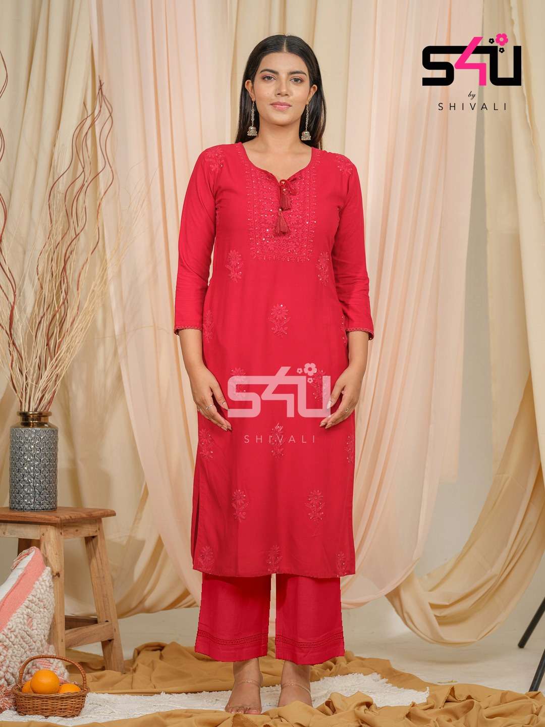 S4U SHIVALI CHIKANKARI COLLECTION