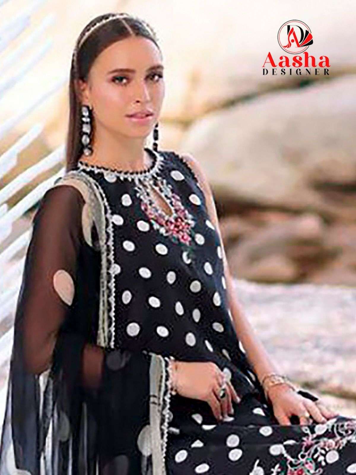 AASHA DESIGNER D NO 1054 AND 1055 