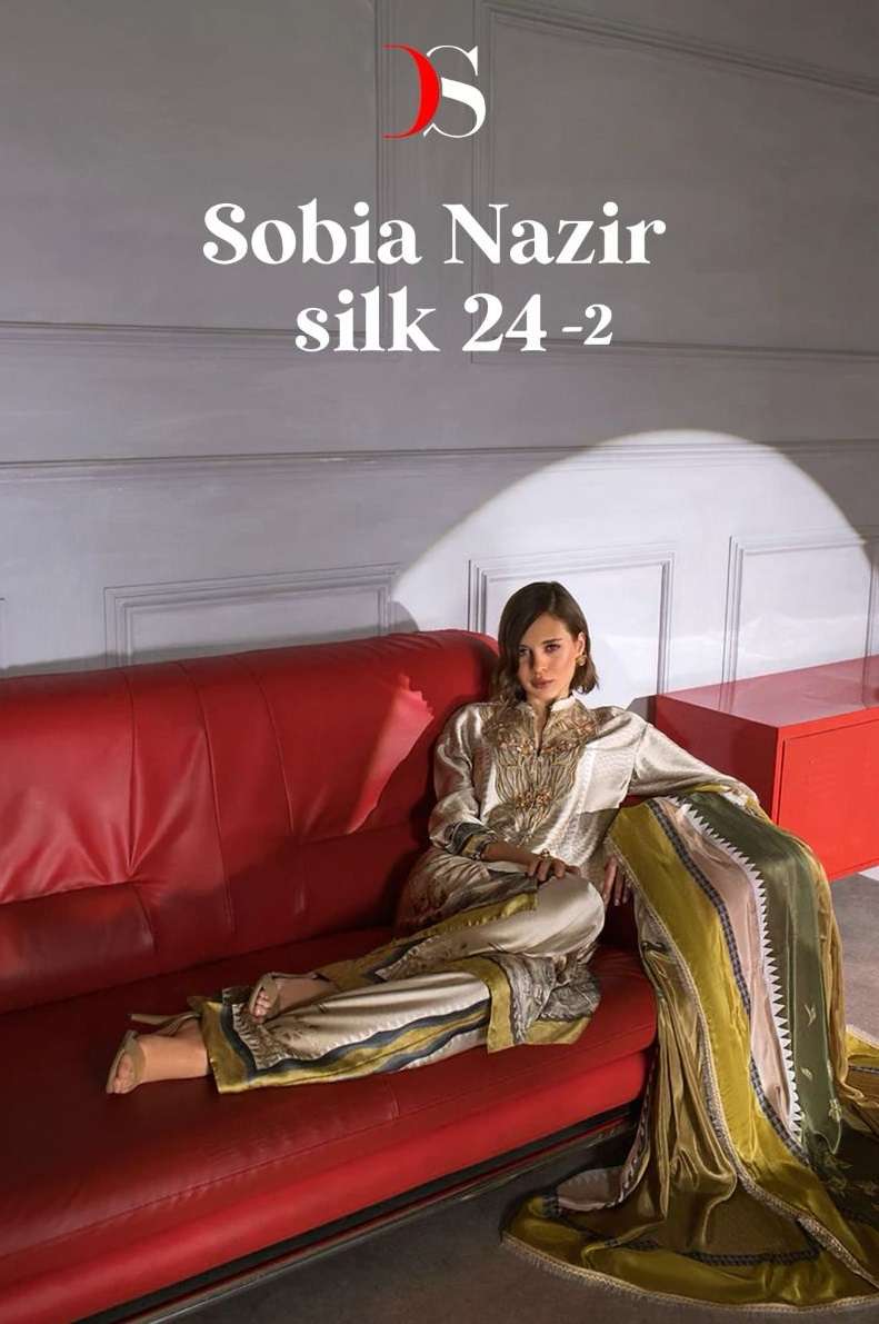 DEEPSY SUITS SOBIA NAZIR SILK 24 VOL 2 