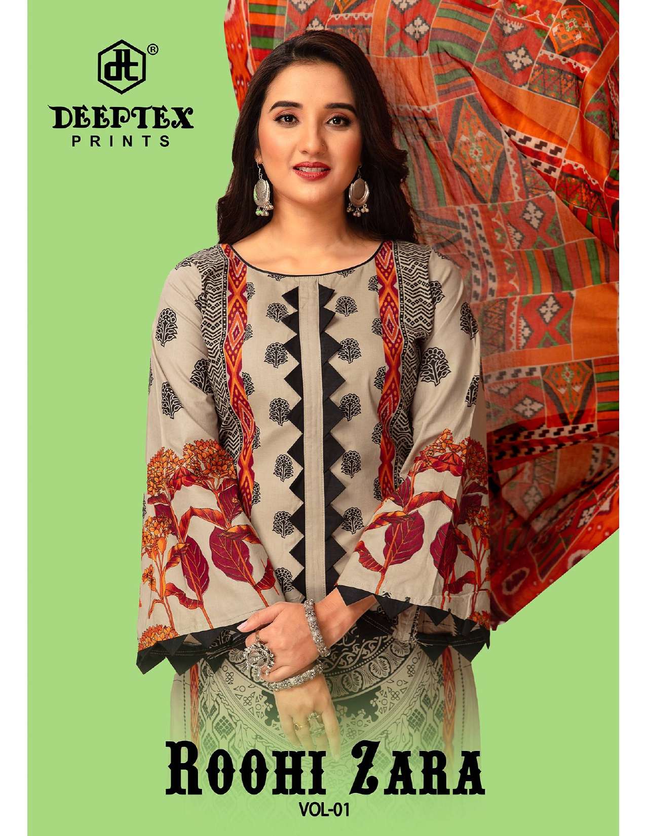 DEEPTEX PRINTS ROOHI ZARA VOL 1