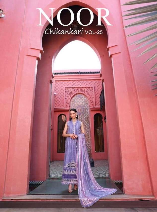 SANIYA TRENDZ NOOR CHIKANKARI VOL 25
