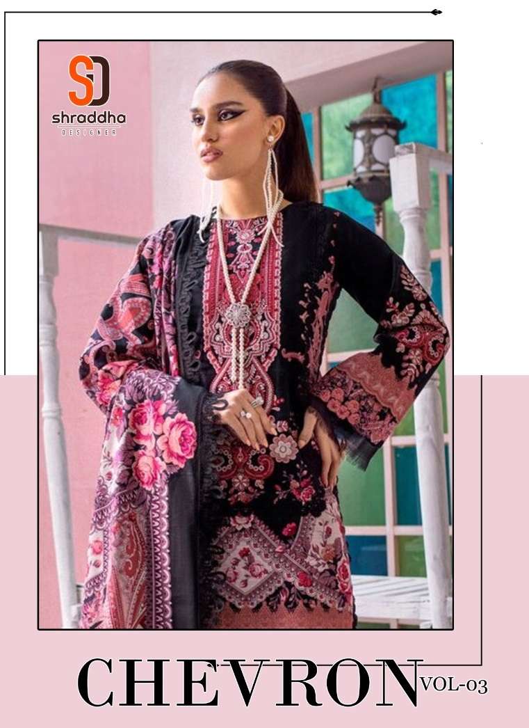 SHARADDHA DESIGNER CHEVRON VOL 3 