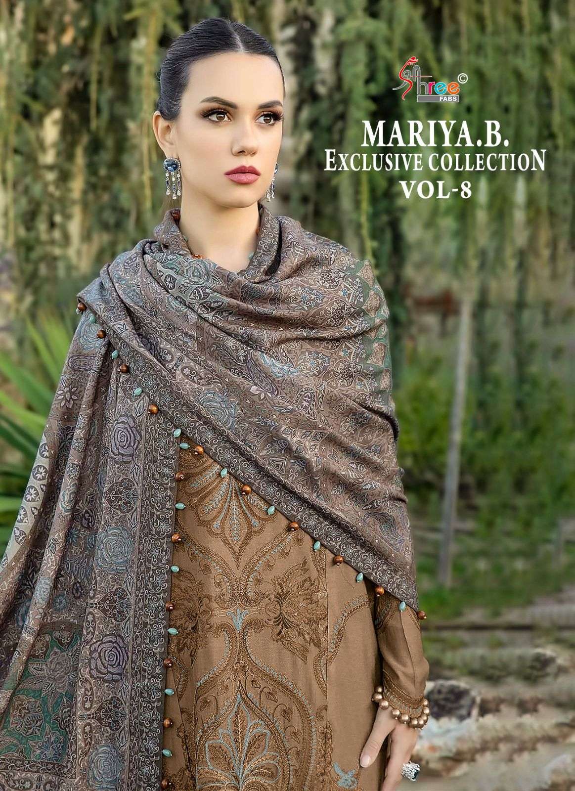 SHREE FABS MARIA B EXCLUSIVE COLLECTION VOL 8 