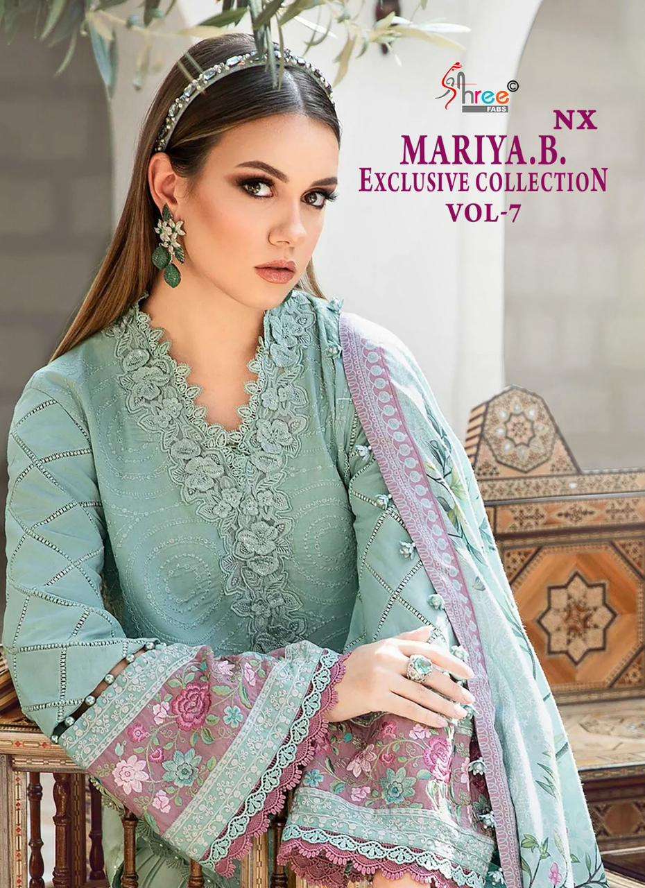SHREE FABS MARIYA B EXCLUSIVE COLLECTION VOL 7 NX