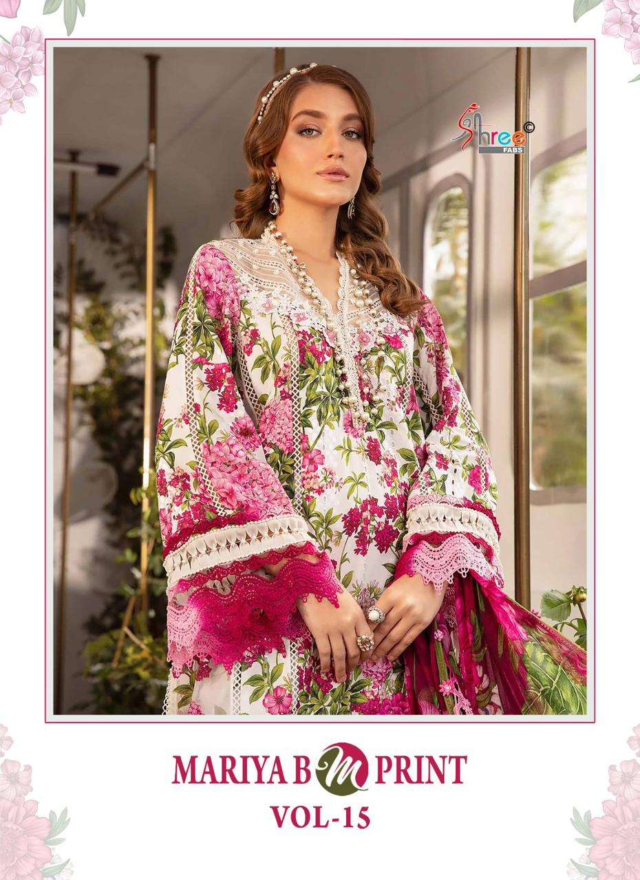 SHREE FABS MARIYA B M PRINT VOL 15 