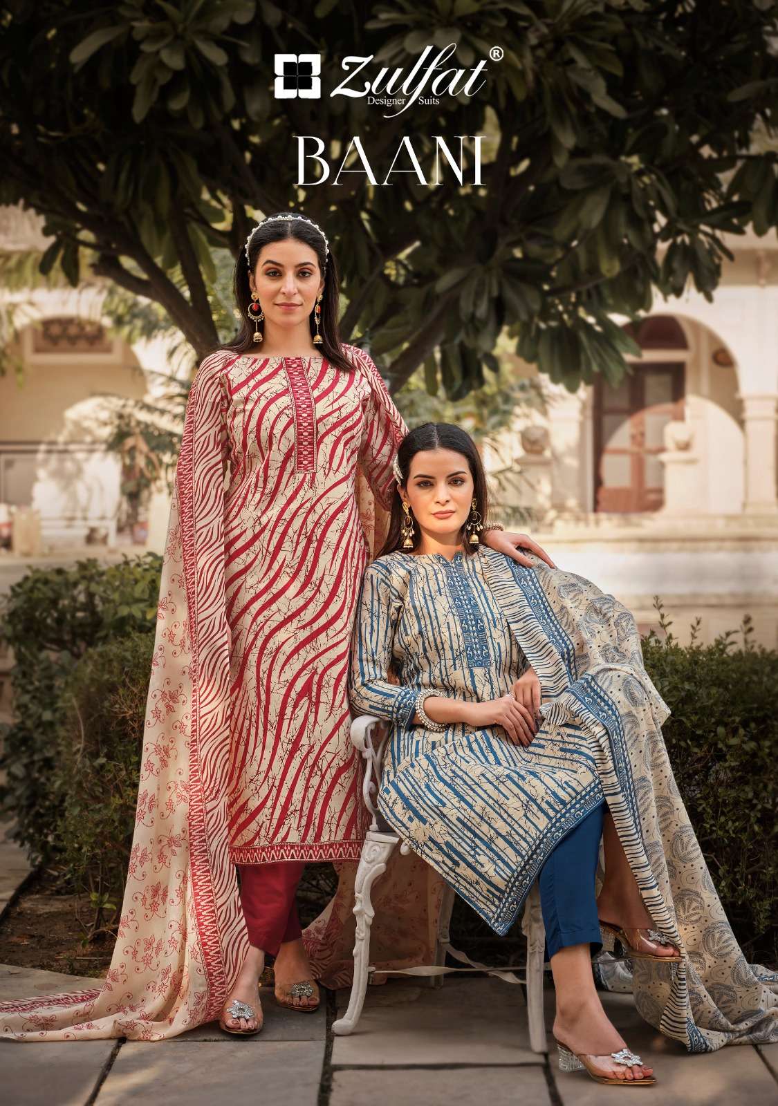 ZULFAT DESIGNER SUITS BAANI 