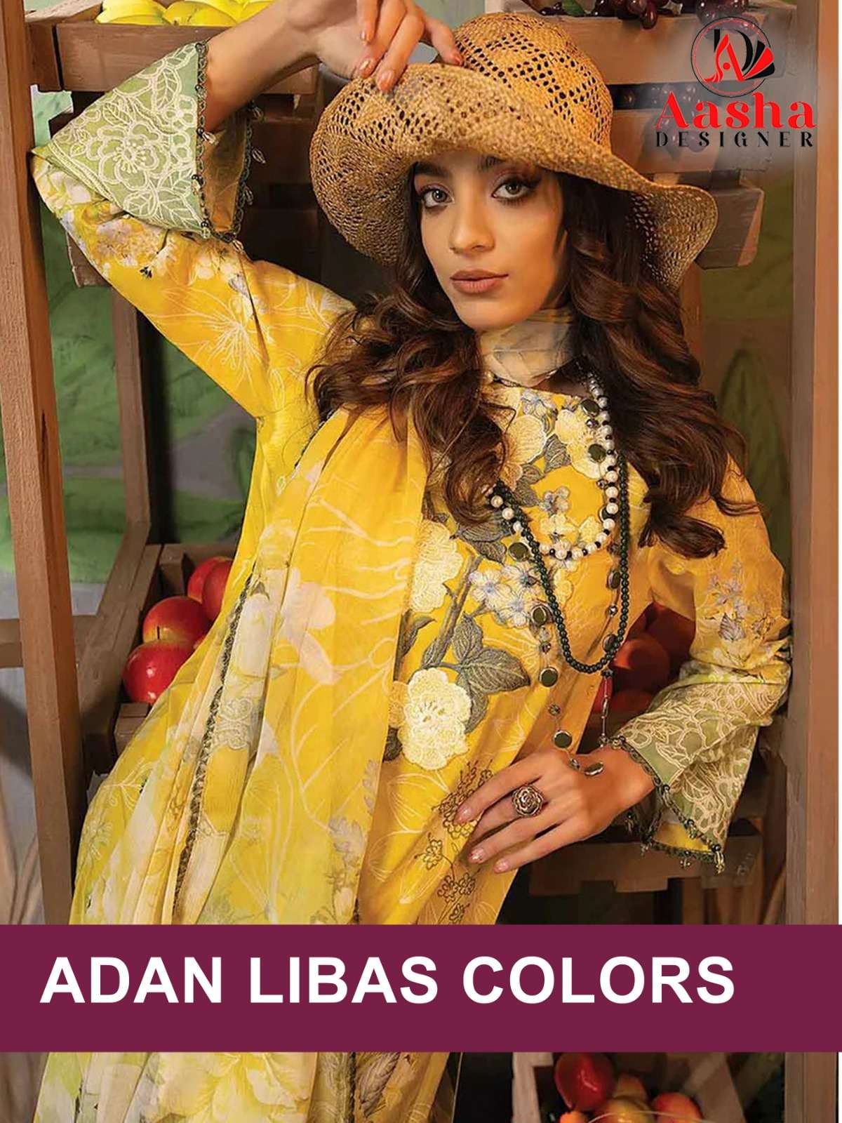 AASHA DESIGNER ADAN LIBAS COLORS 