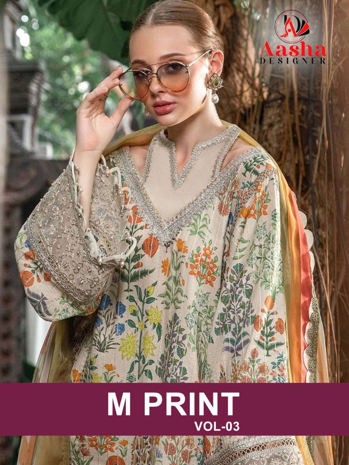 AASHA DESIGNER M PRINT VOL 3 