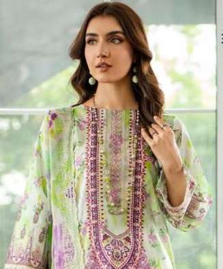MEHBOOB TEX CORD SET SAHNAZ EMBROIDERED COLLECTION VOL 1