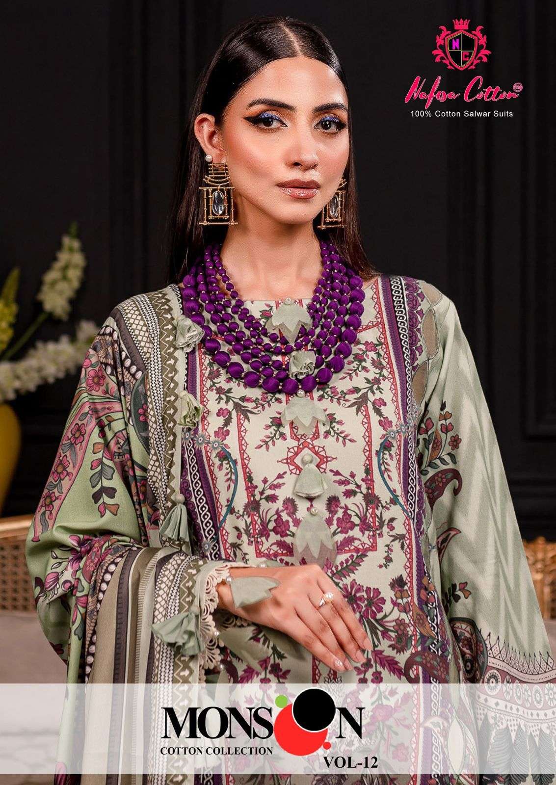 NAFISA COTTON MONSOON COTTON COLLECTION VOL 12 