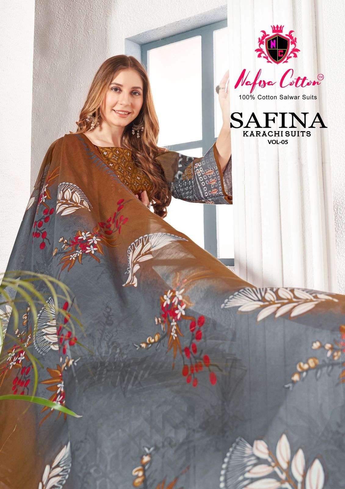 NAFISA COTTON SAFINA VOL 5