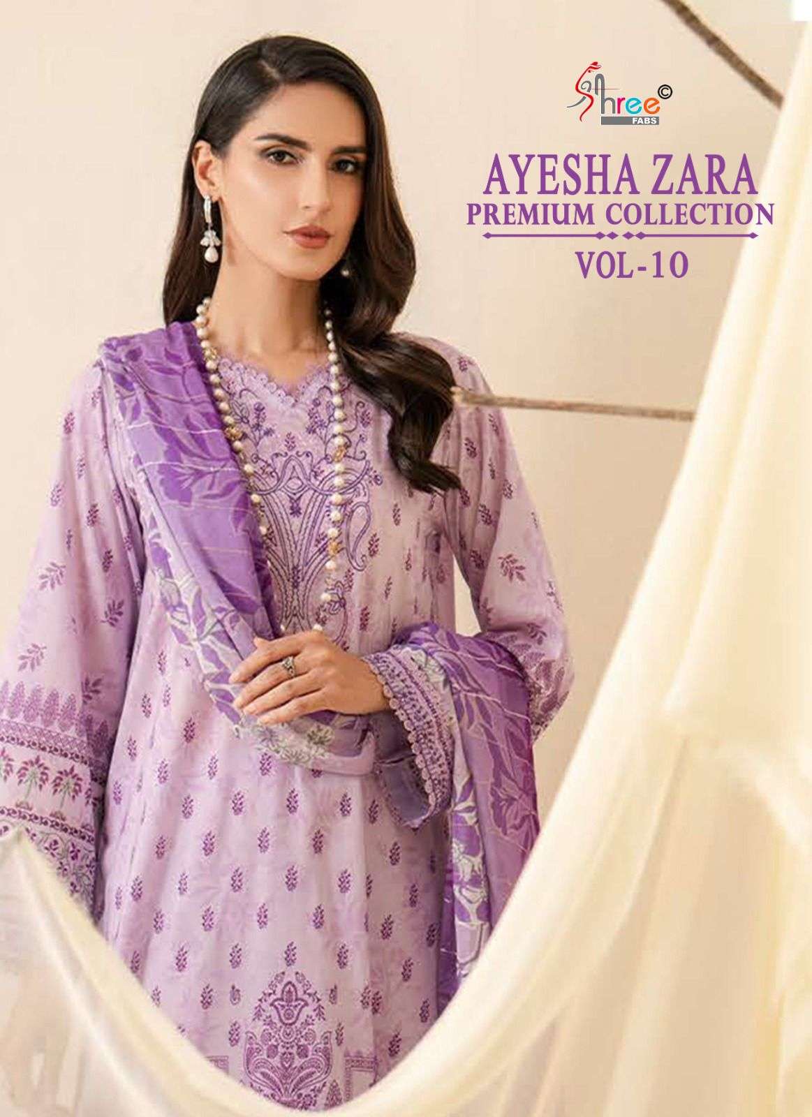 SHREE FAB AYESHA ZARA PREMIUM COLLECTION VOL 10