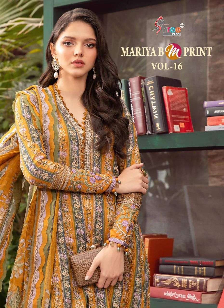 SHREE FABS MARIYA B M PRINT VOL 16