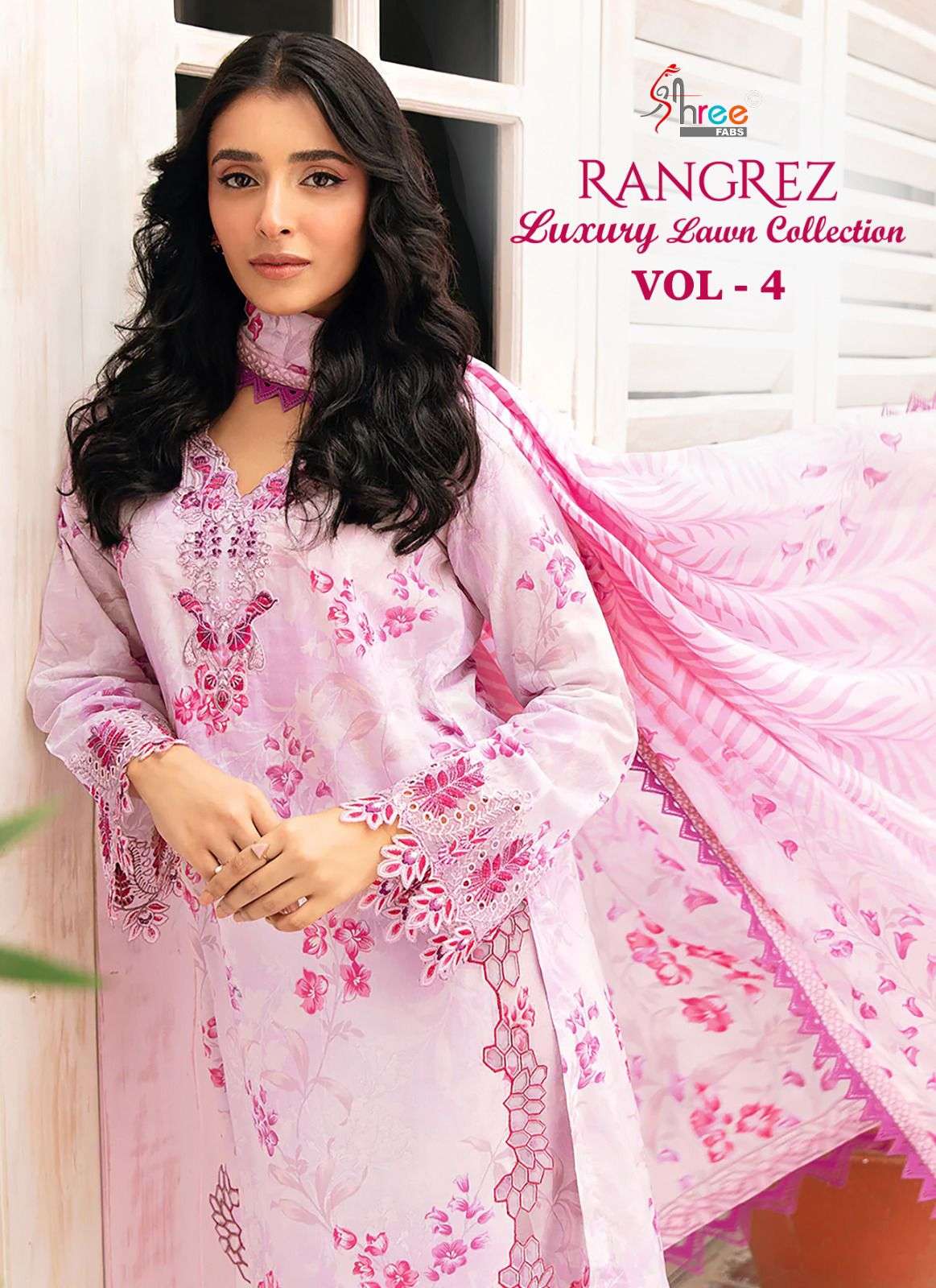 SHREE FABS RANGREZ LUXURY LAWN COLLECTION VOL 4