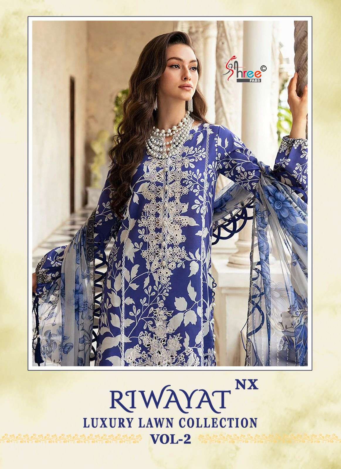 SHREE FABS RIWAYAT LUXURY LAWN COLLECTION VOL 2 NX 