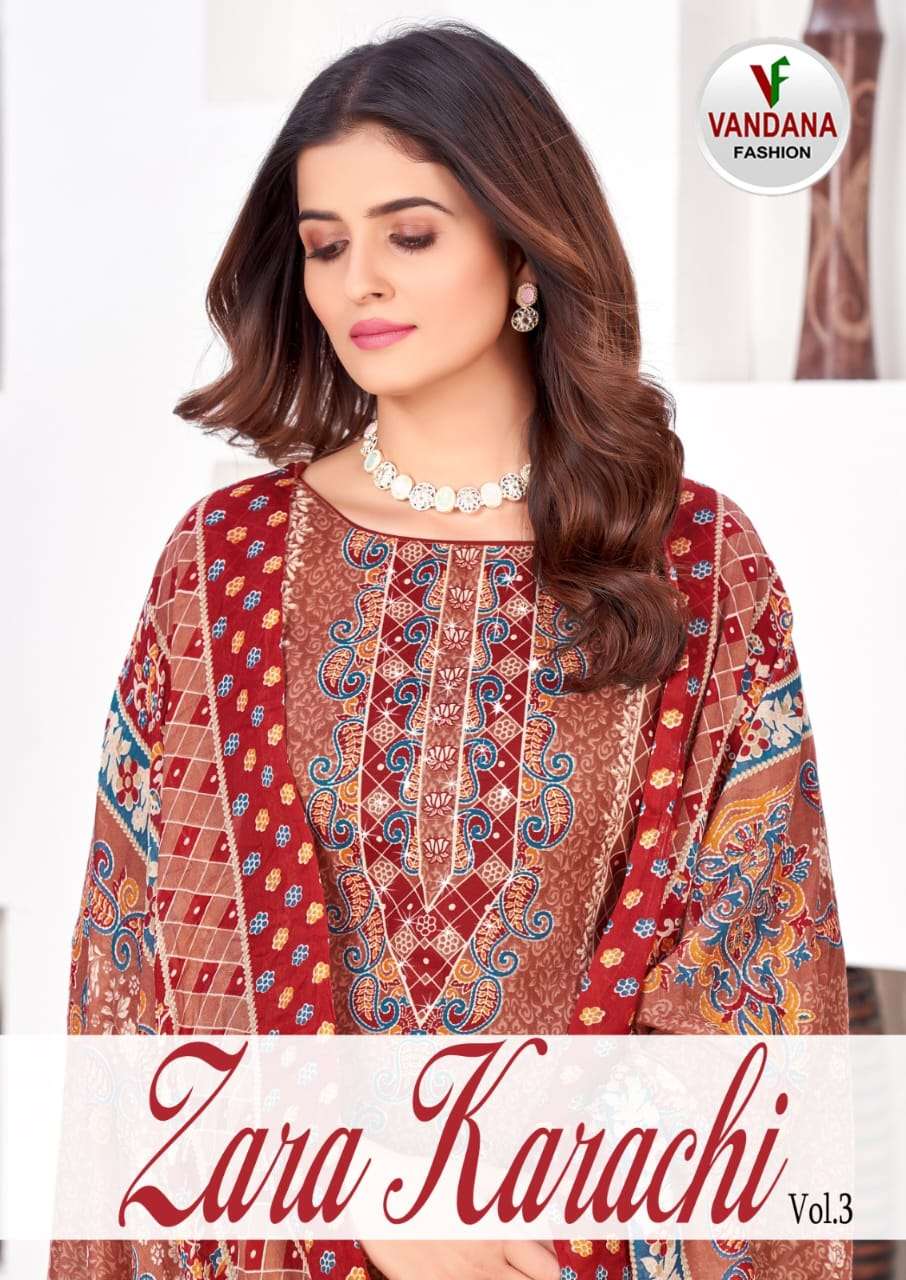 VANDANA FASHION ZARA KARACHI VOL 3