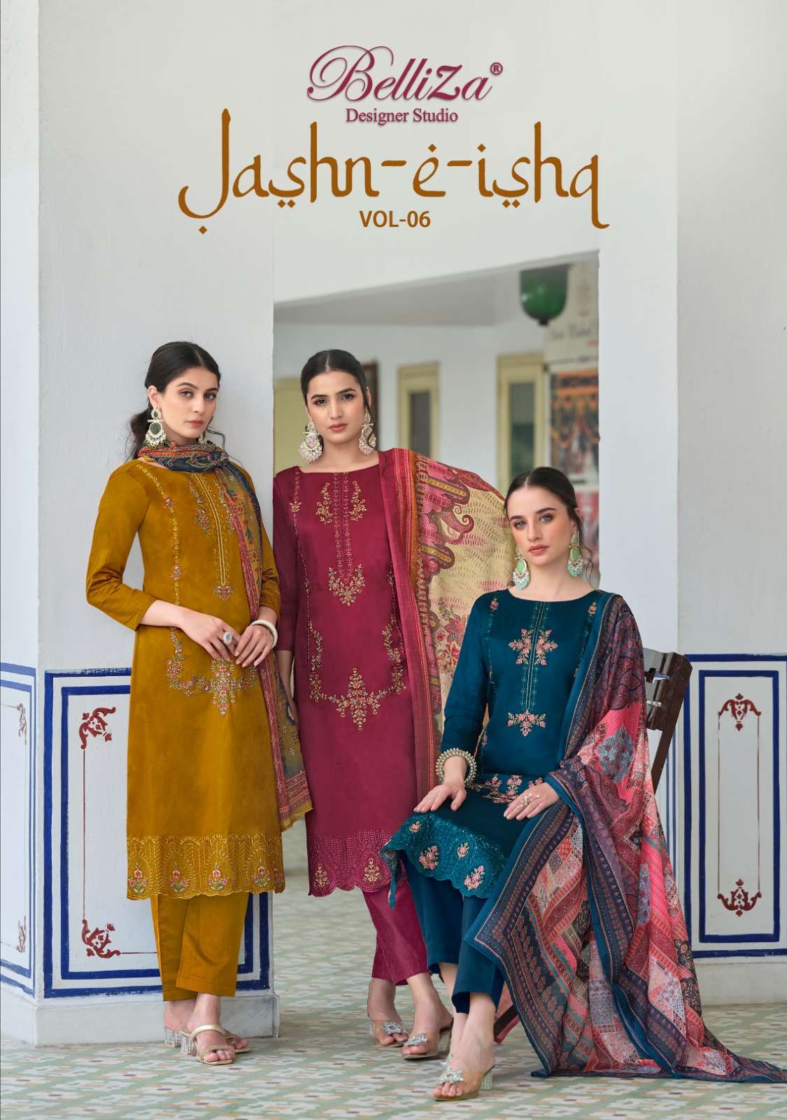 BELLIZA DESIGNER STUDIO JASHN E ISHQ VOL 6