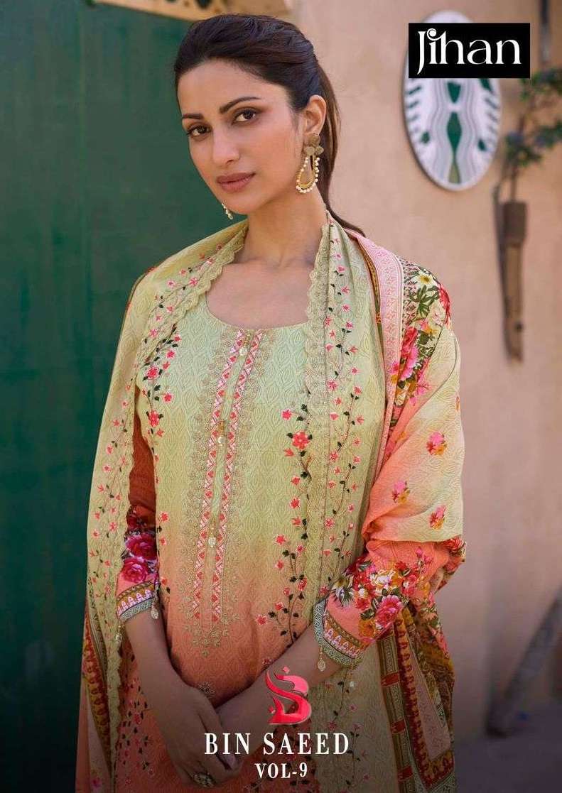 BIN SAEED LAWN COLLECTION VOL 9