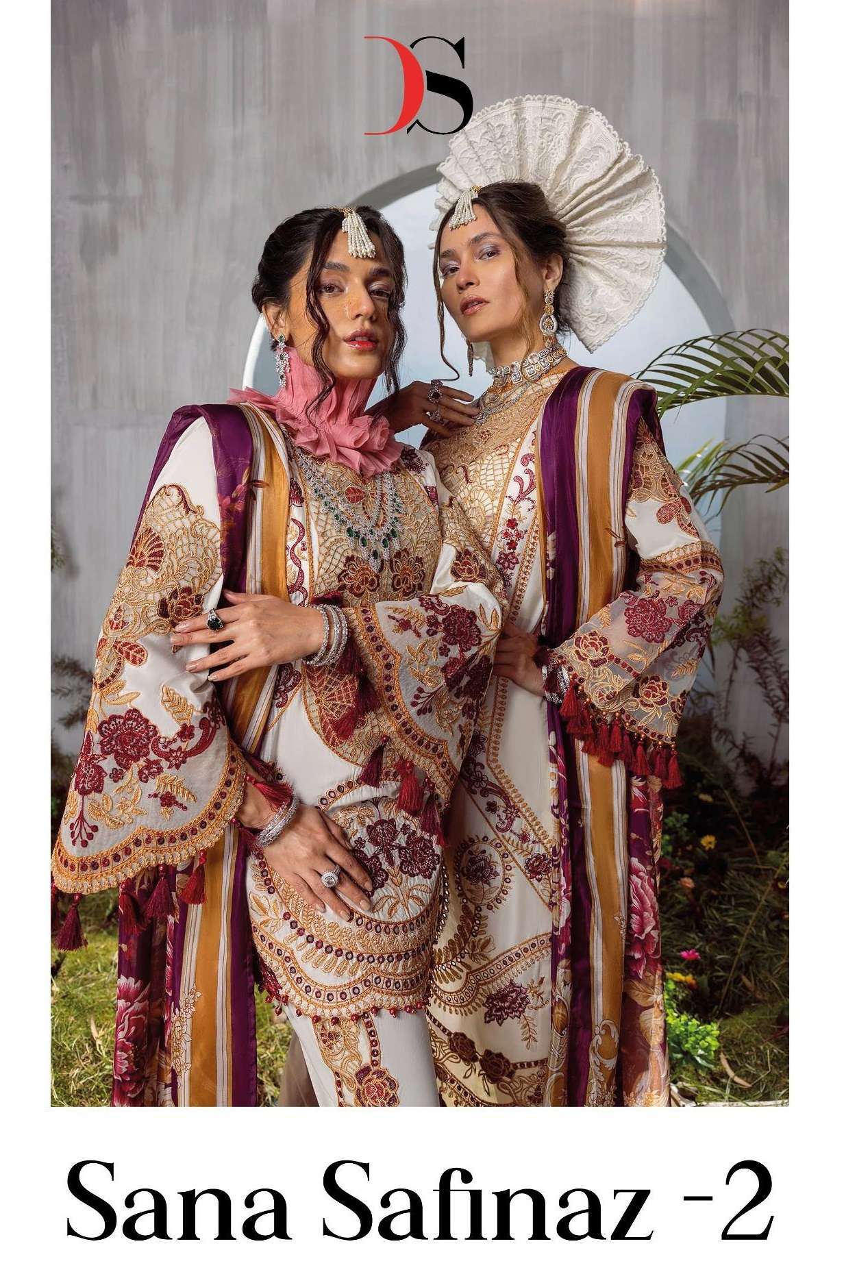 DEEPSY SUITS SANA SAFINAZ LAWN 24 VOL 2