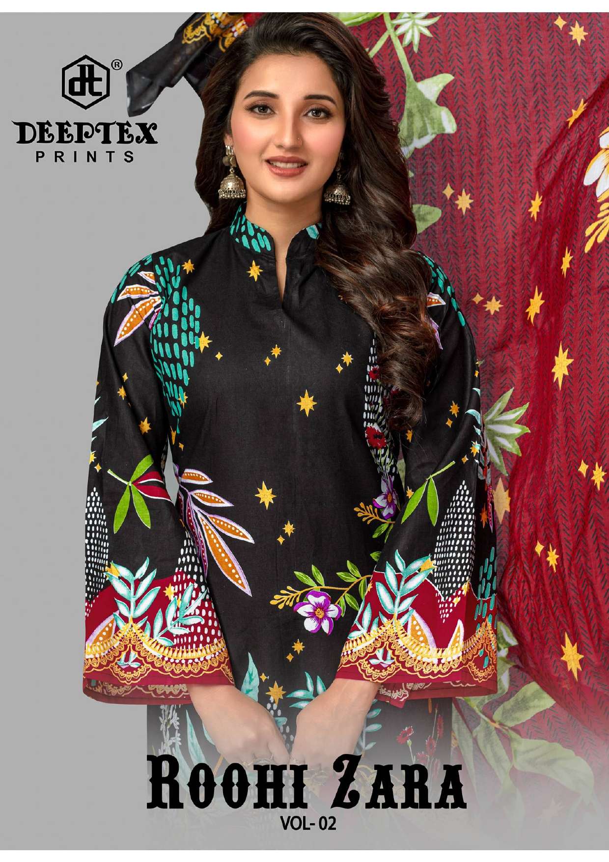 DEEPTEX PRINTS ROOHI ZARA VOL 2 