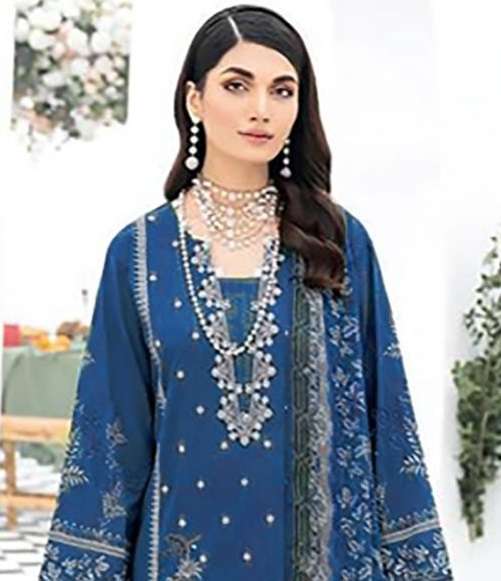 JIHAN CHEVRON LUXURY LAWN COLLECTION VOL 3