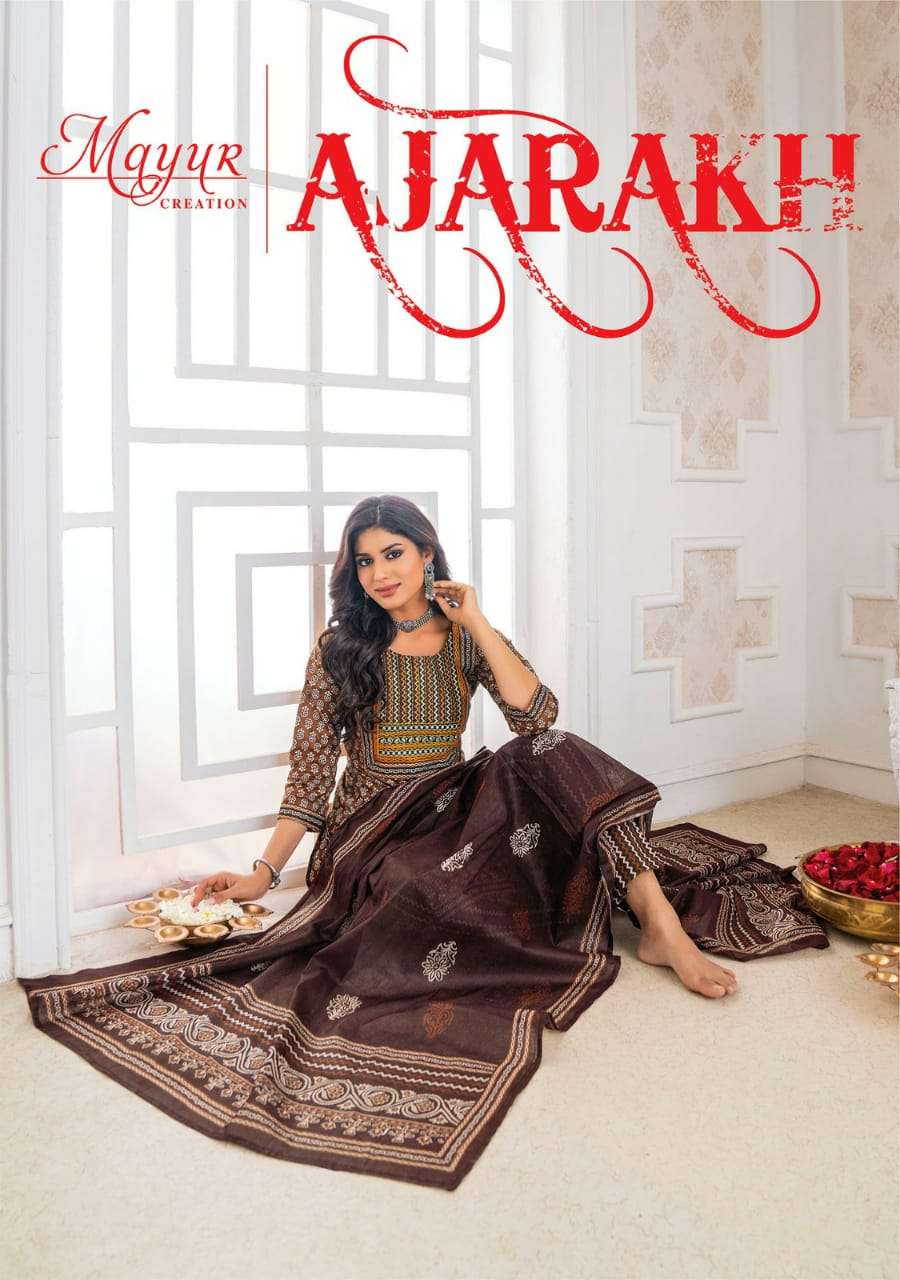 MAYUR CREATION AJRAKH VOL 1 