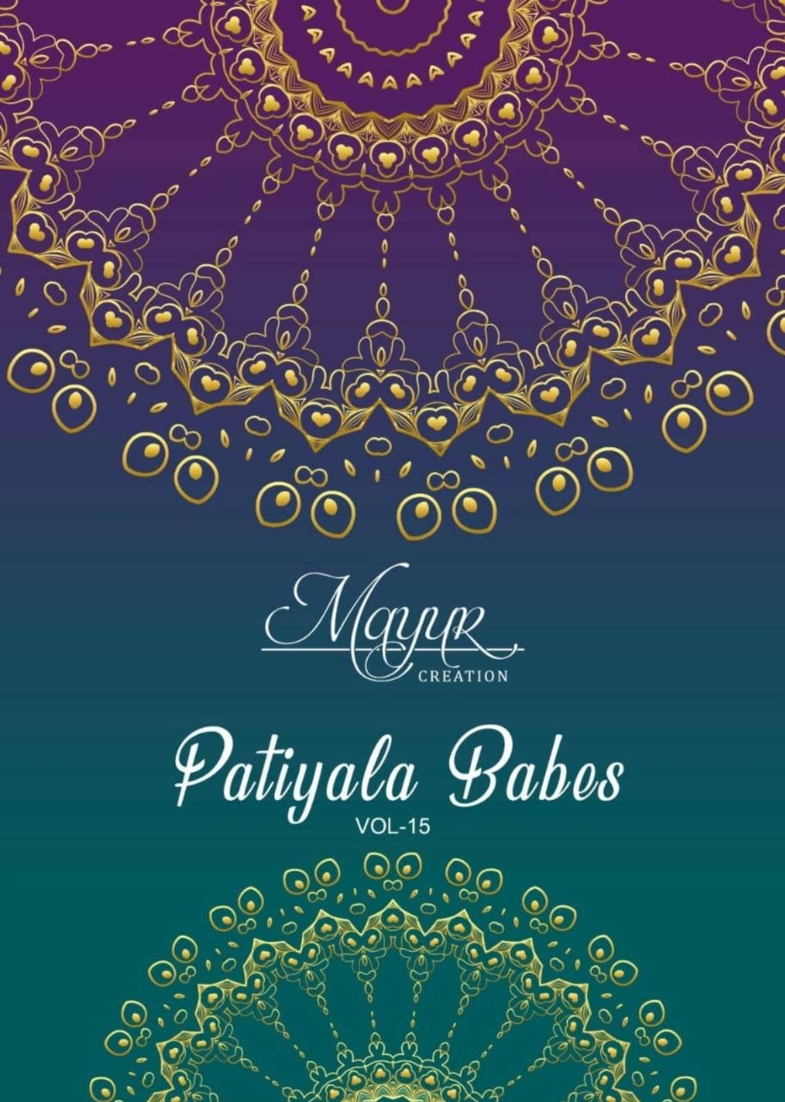 MAYUR CREATION PATIYALA BABES VOL 15