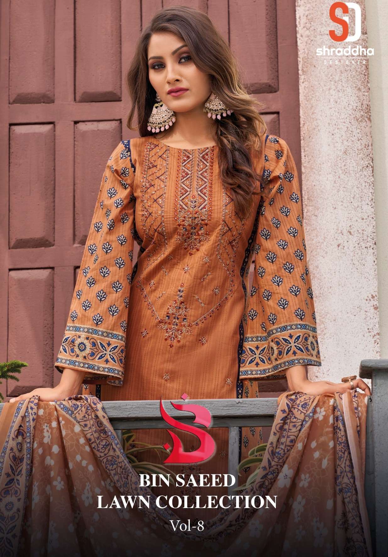 SHRADDHA DESIGNER BIN SAEED VOL 8
