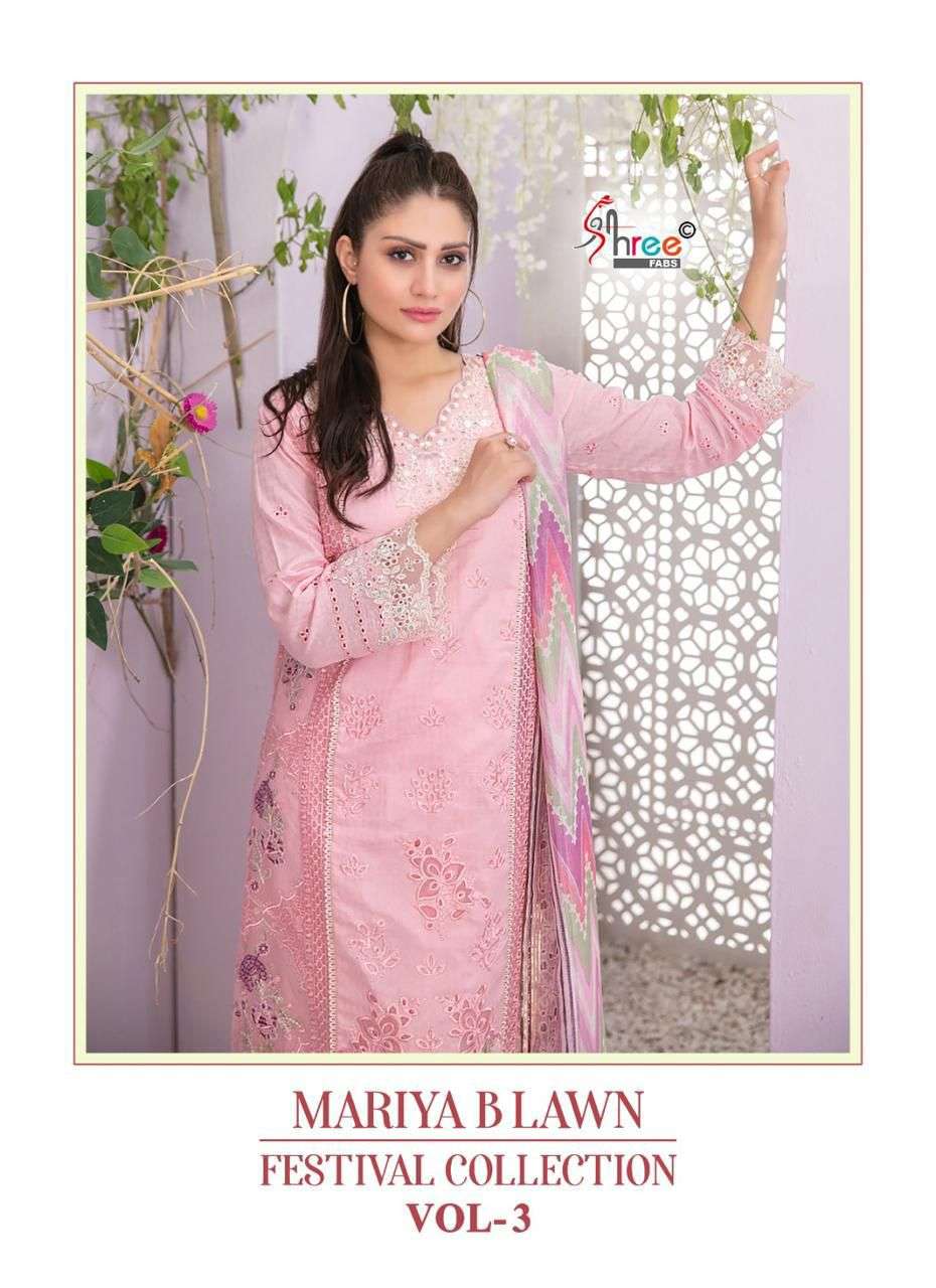 SHREE FABS MARIYA B LAWN FESTIVAL COLLECTION VOL 3 