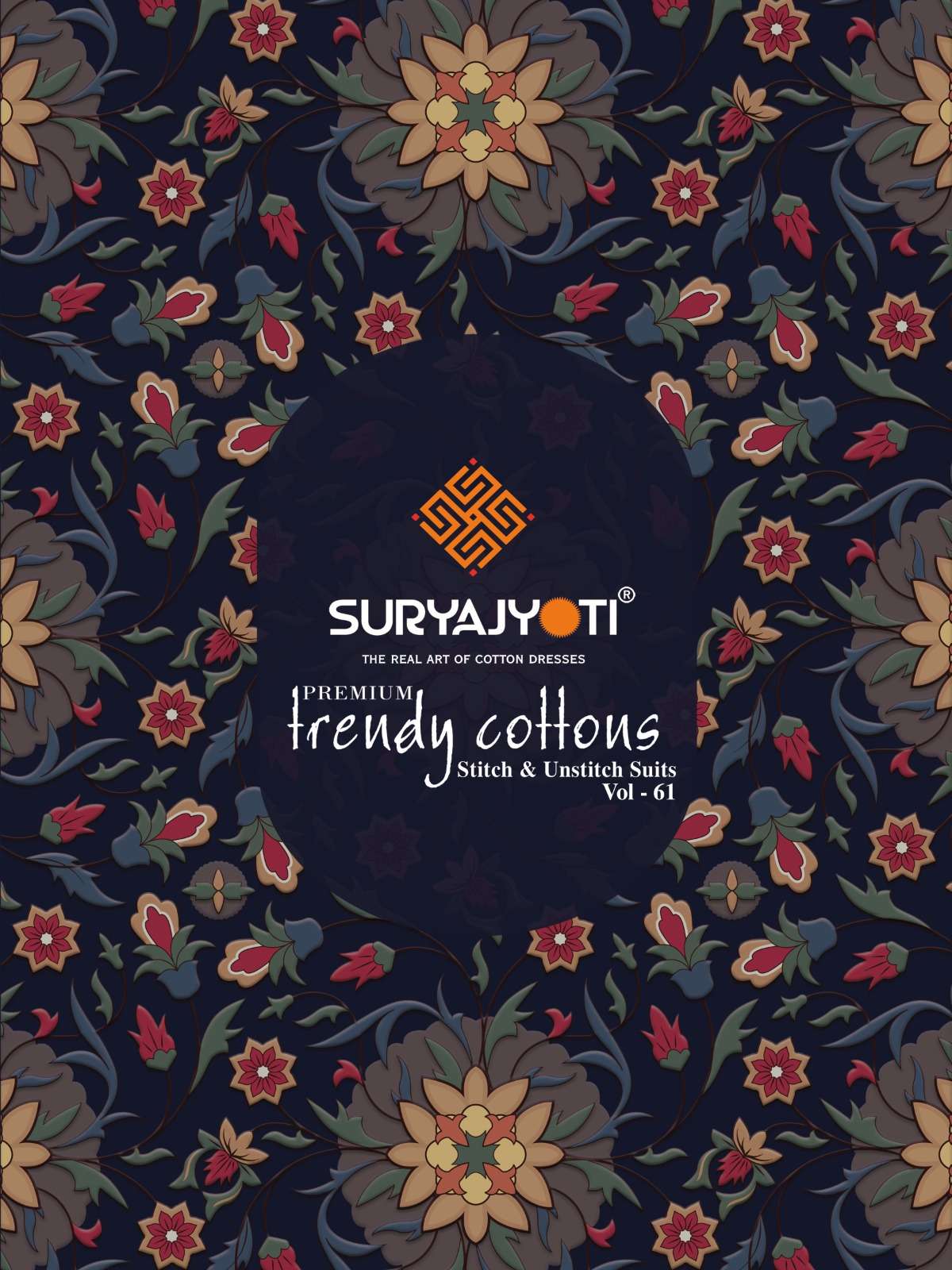 SURYAJYOTI TRENDY COTTON VOL 61
