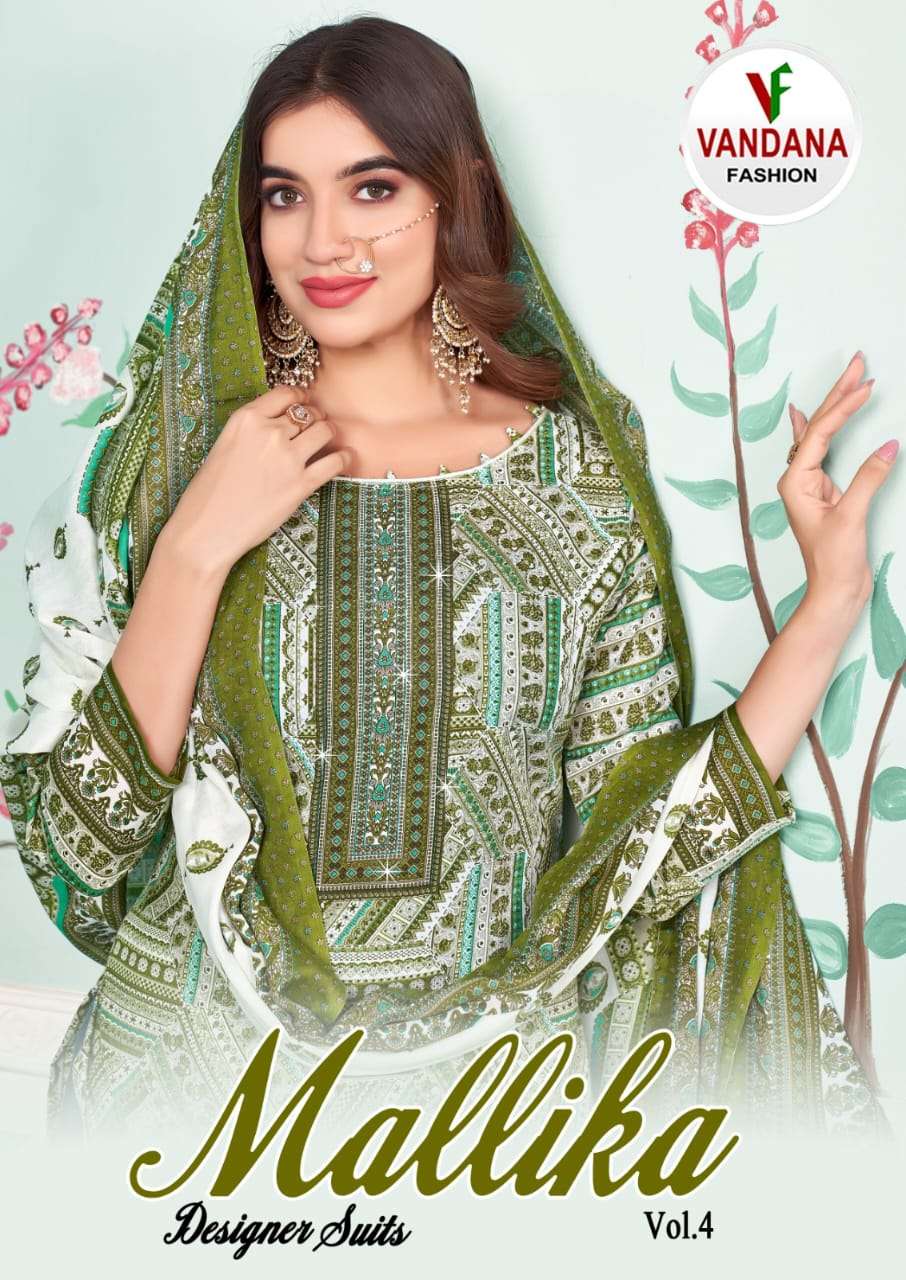 VANDANA FASHION MALLIKA VOL 4 