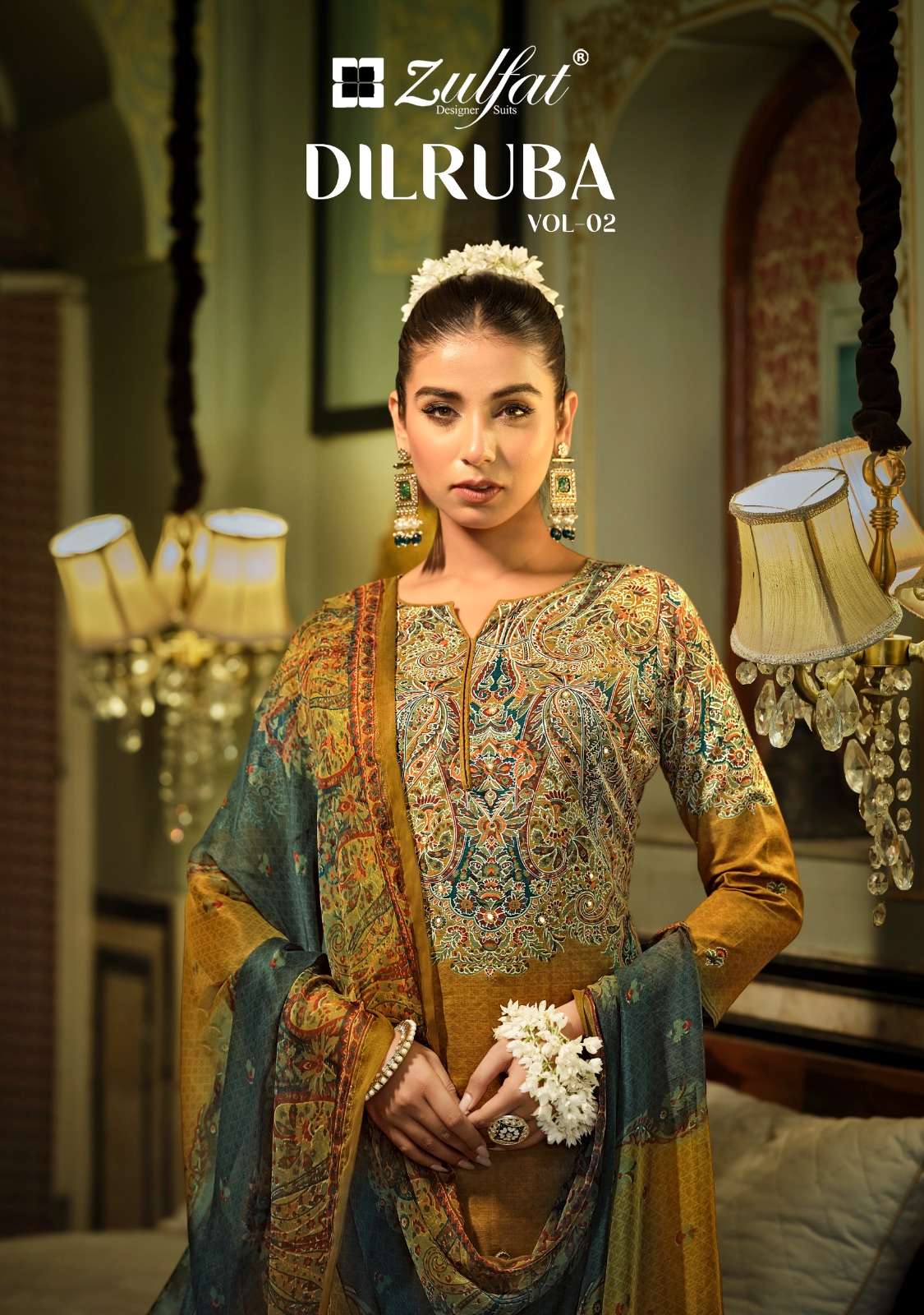 ZULFAT DESIGNER SUITS DILRUBA VOL 2