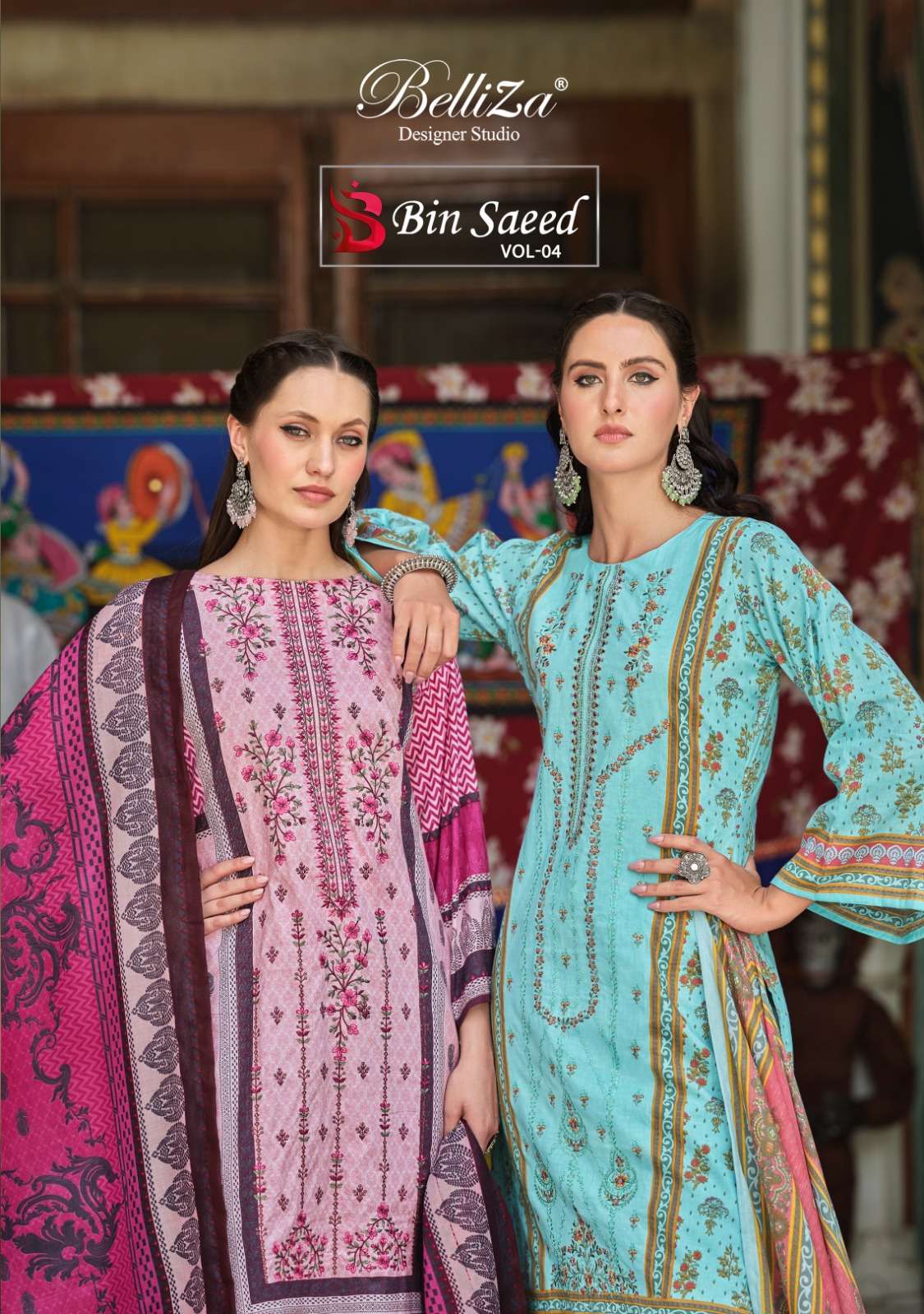 BELLIZA DESIGNER STUDIO BIN SAEED VOL 4 