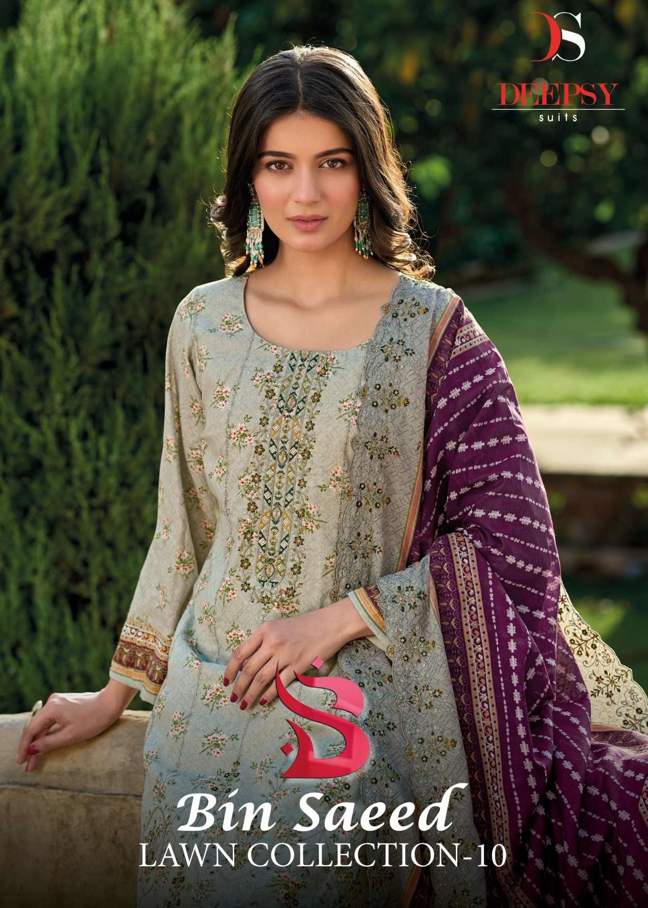 DEEPSY SUITS BIN SAEED LAWN COLLECTION VOL 10