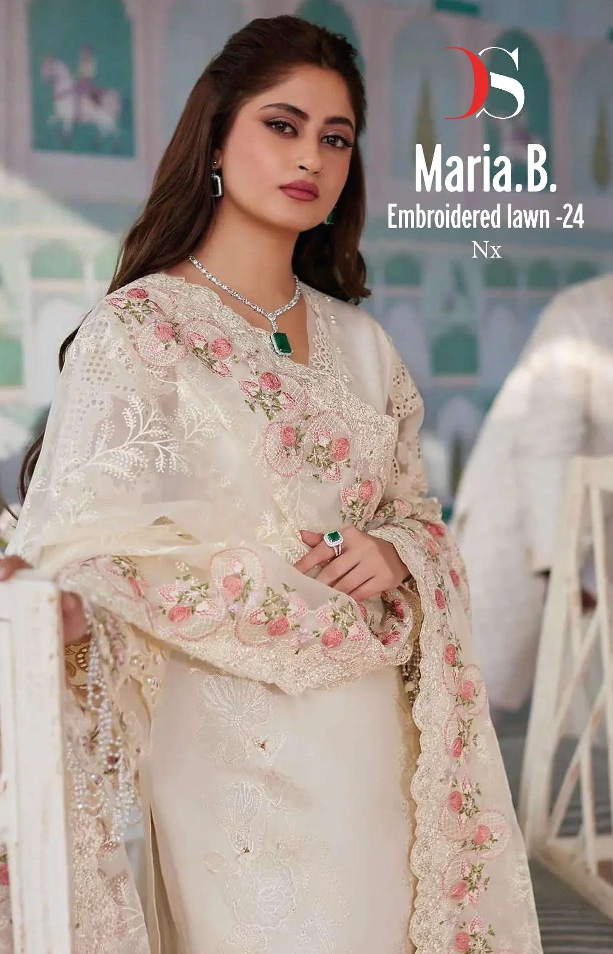 DEEPSY SUITS MARIA B EMBROIDERED 24 NX