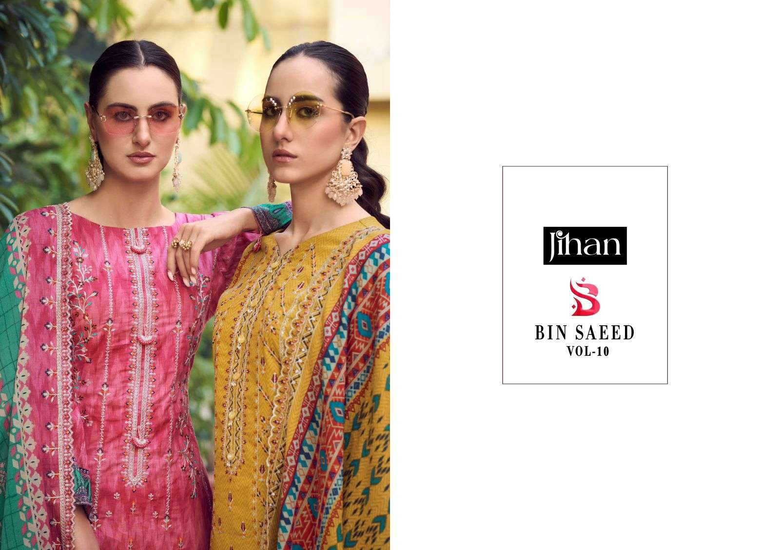 JIHAN BIN SAEED LAWN COLLECTION VOL 10