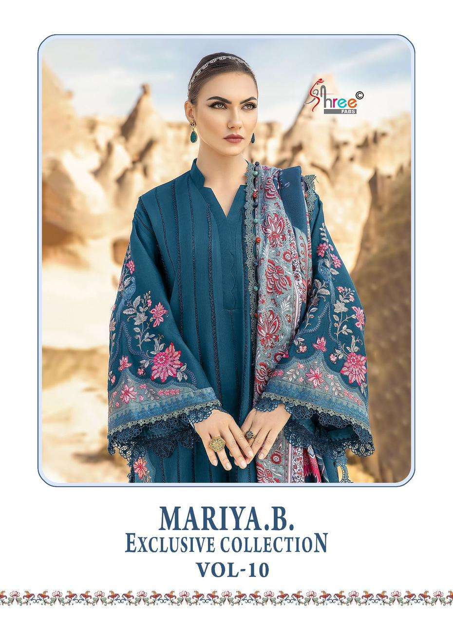 SHREE FABS MARIYA B EXCLUSIVE COLLECTION VOL 10 